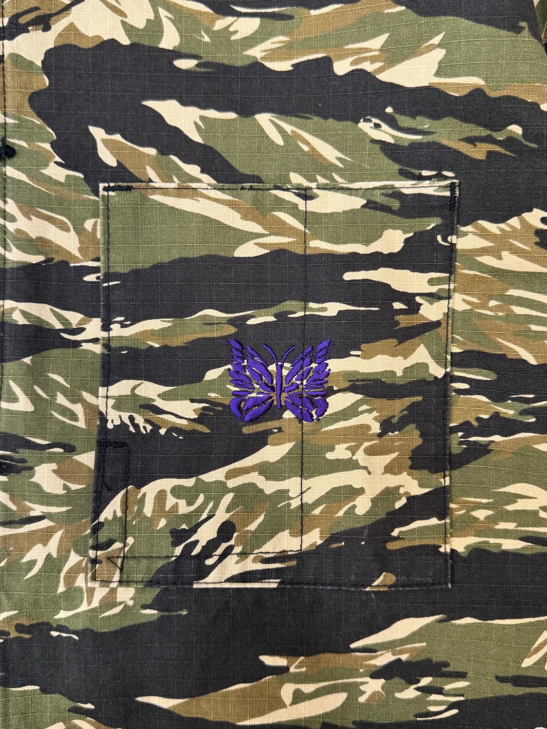 [M] 니들스 D.N 커버올 카모 플라쥬 초어 자켓  상품이미지3