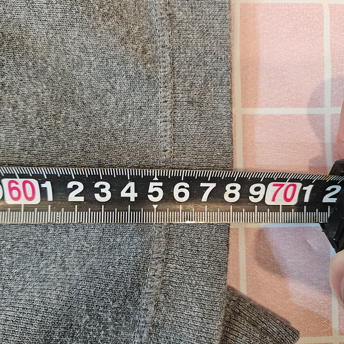 타미힐피거 그레이 라운드넥 니트 XL 상품이미지9