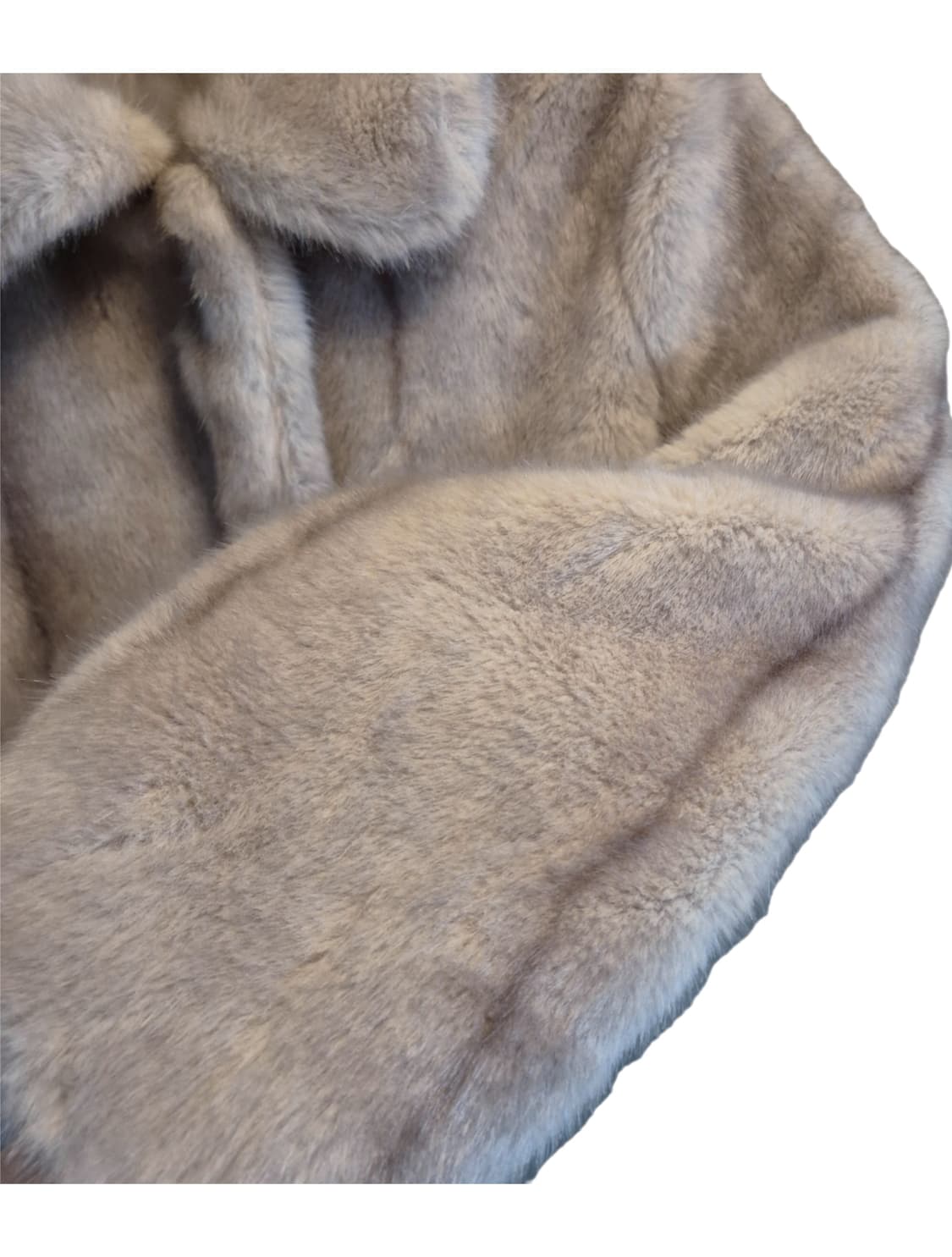 베이지 퍼자켓 (착샷o) 상품이미지3