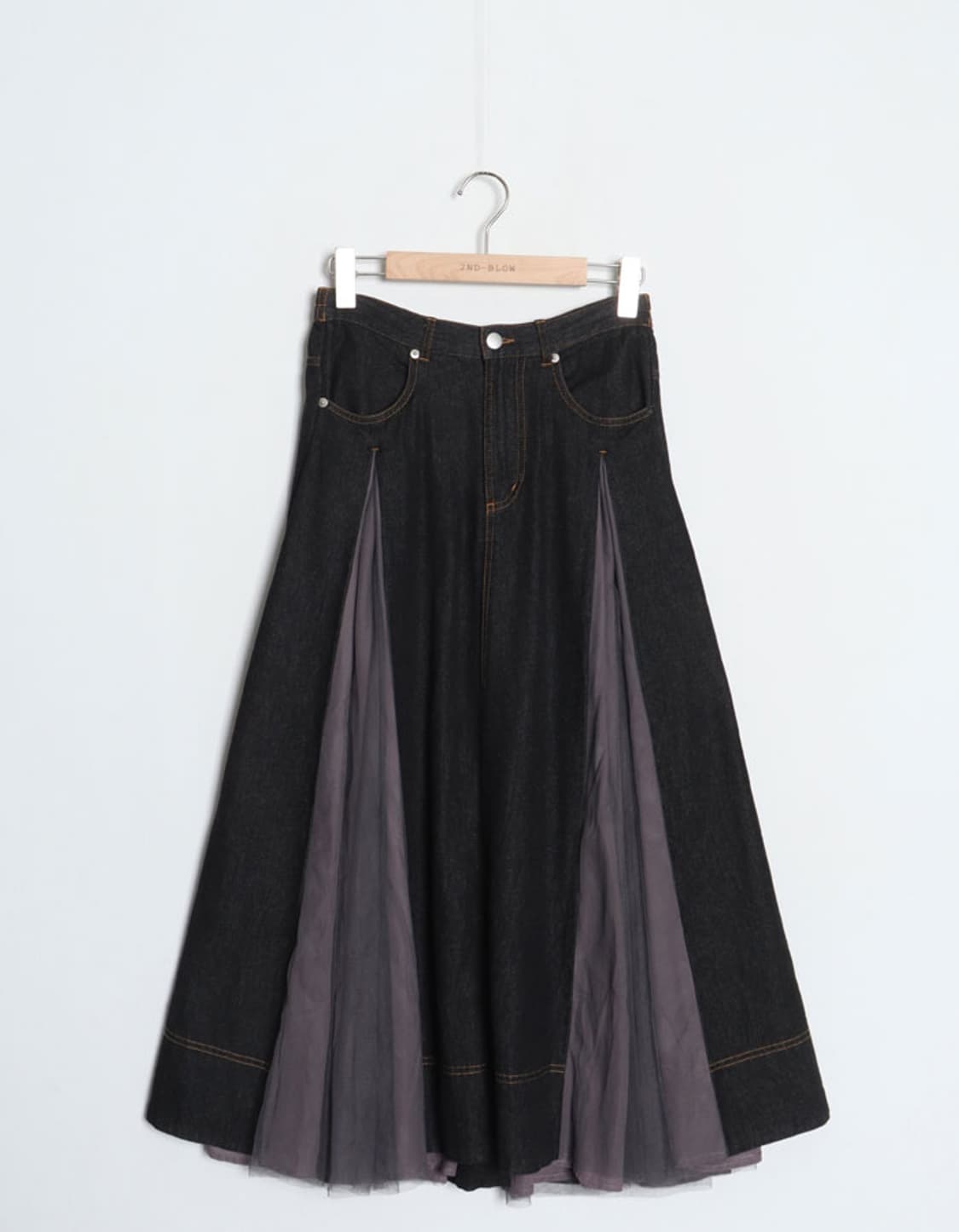 Ciaopanic Mesh Denim Skirt (26~27) 상품이미지1
