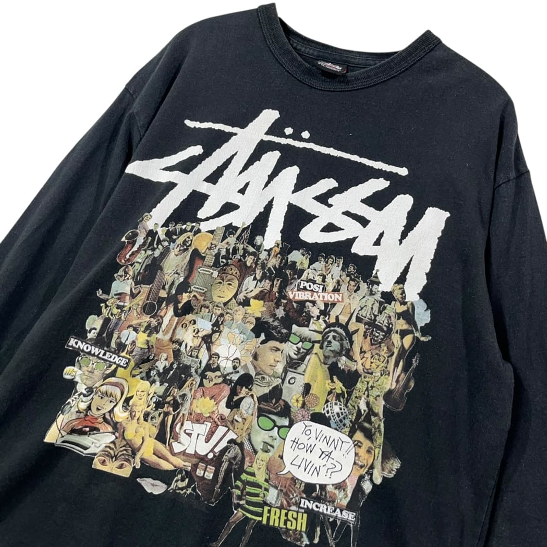 [STUSSY] 90‘s 스투시 그래피티 롱슬리브 티셔츠 상품이미지2