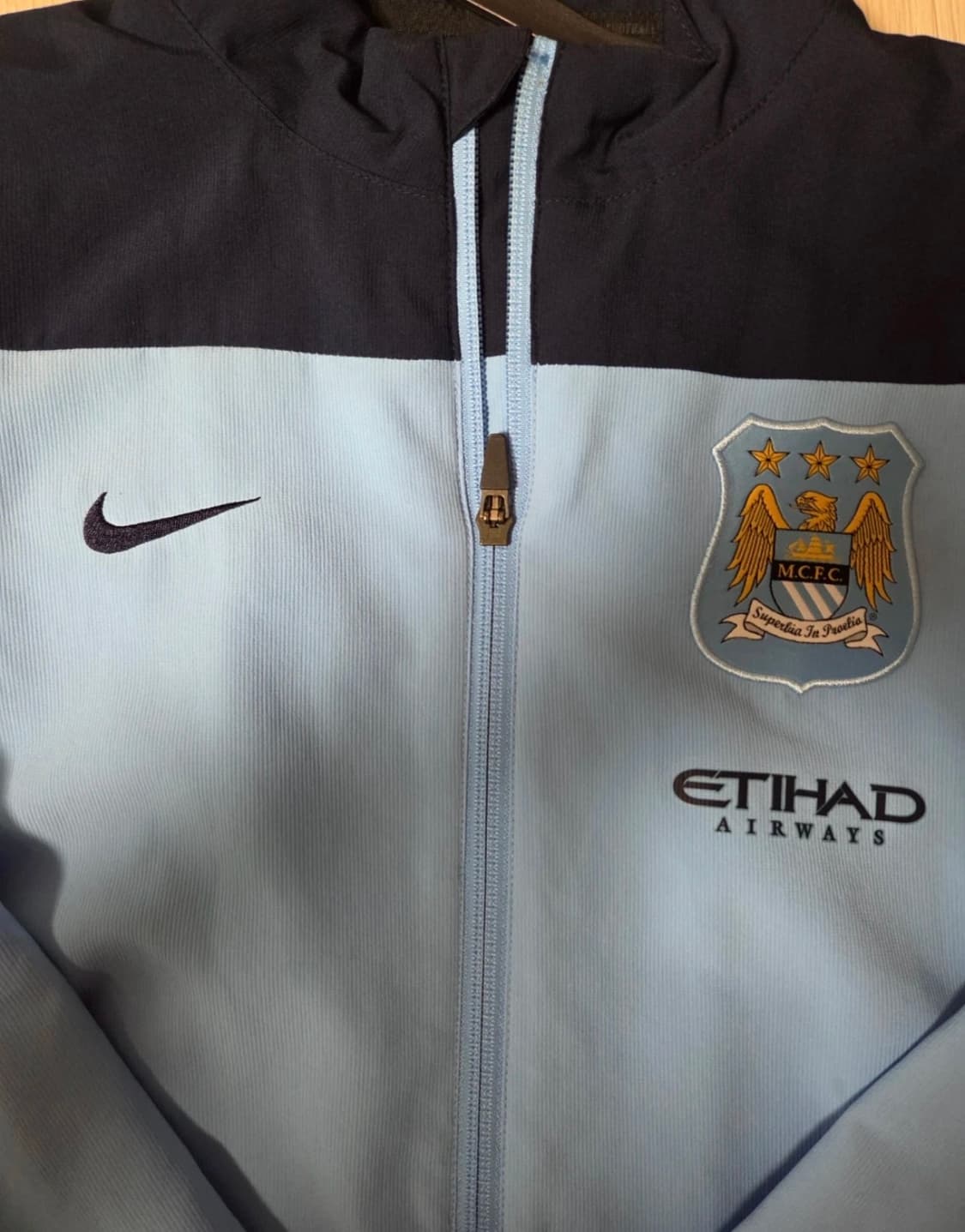 희귀)나이키 13-14 맨시티 트랙탑 져지 L 상품이미지3