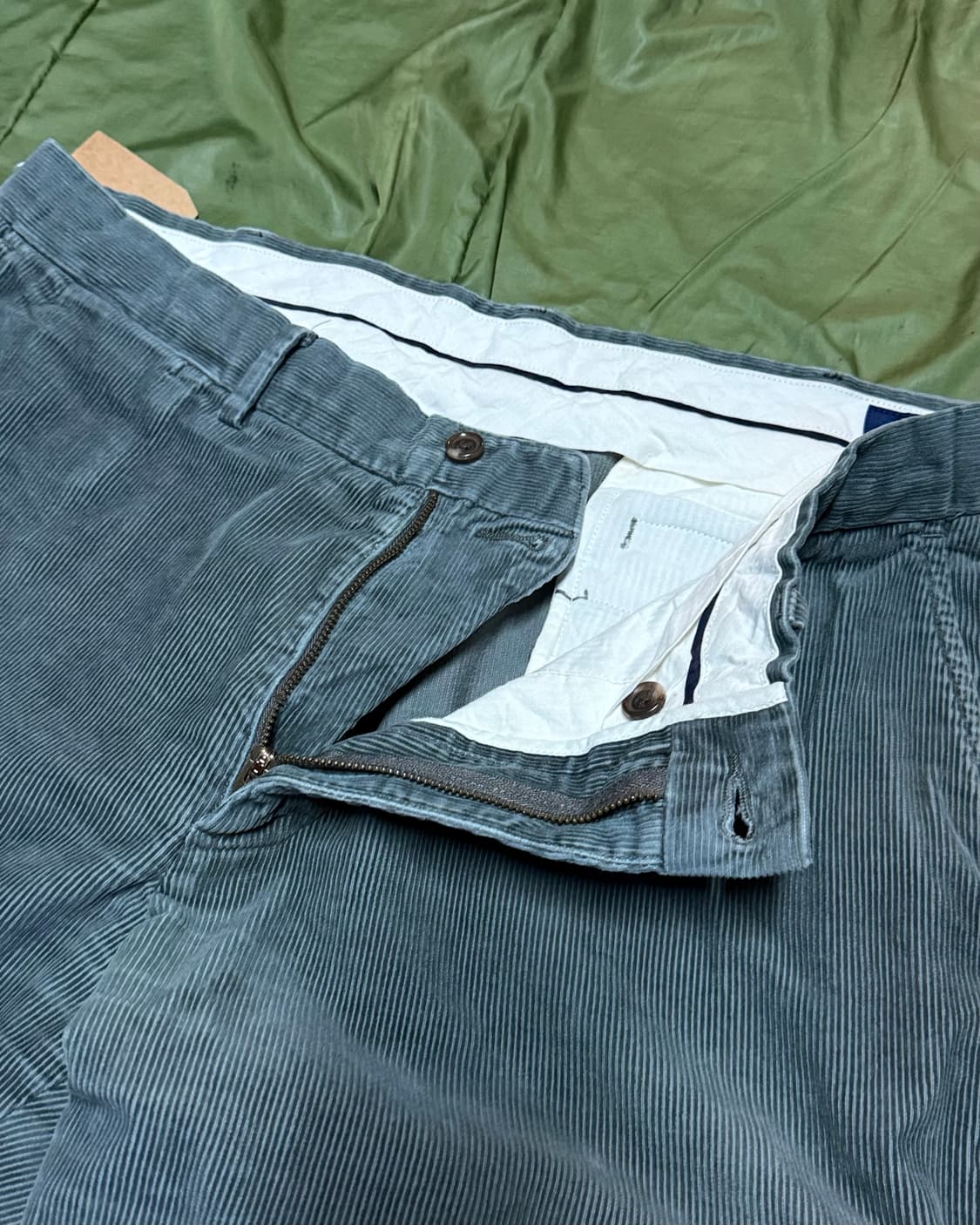 폴로 랄프로렌 스트레치 클래식 핏 패치워크 코듀로이 팬츠 36 [그레이] 상품이미지2