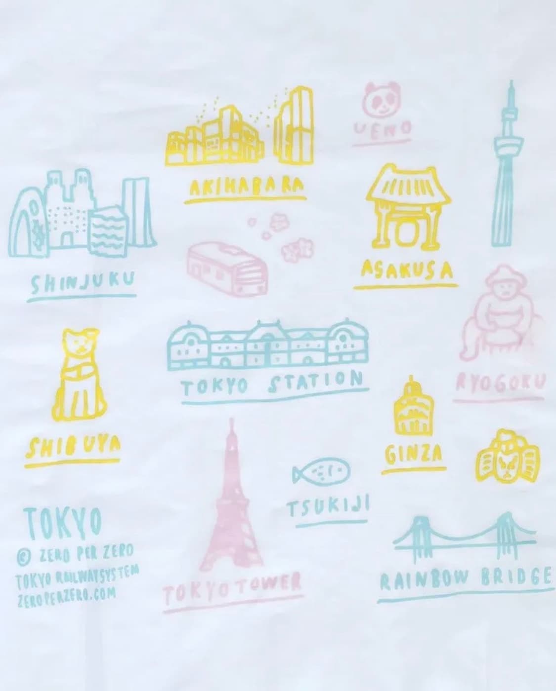 바꾸백 도쿄 에디션 제로퍼제로 콜라보 상품이미지4