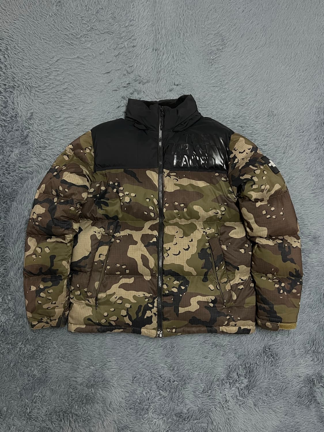 노스페이스 카모 구스다운 패딩 상품이미지1