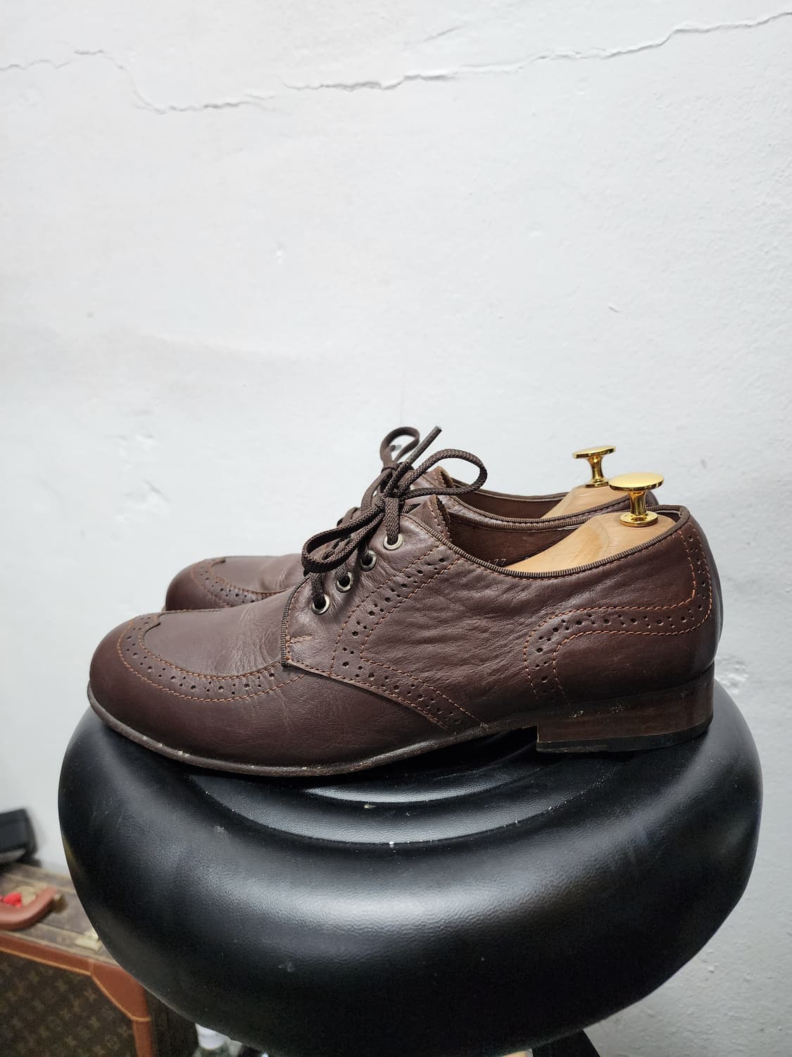 커스텀멜로우 유니온 메이드 브라운 윙팁 상품이미지4