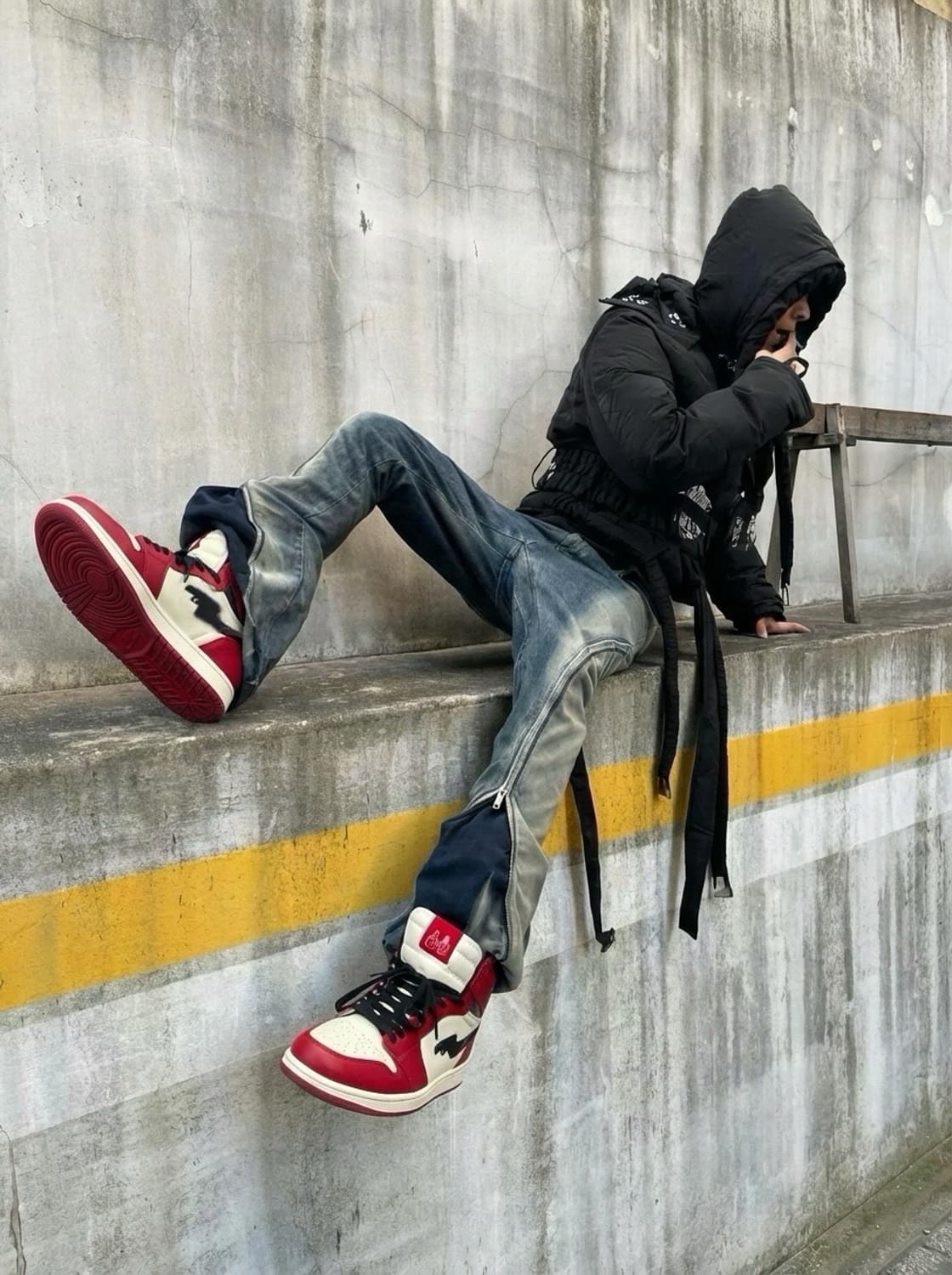 Fuck your Brand  갱갱갱 글록 건스우시   하이탑 상품이미지1