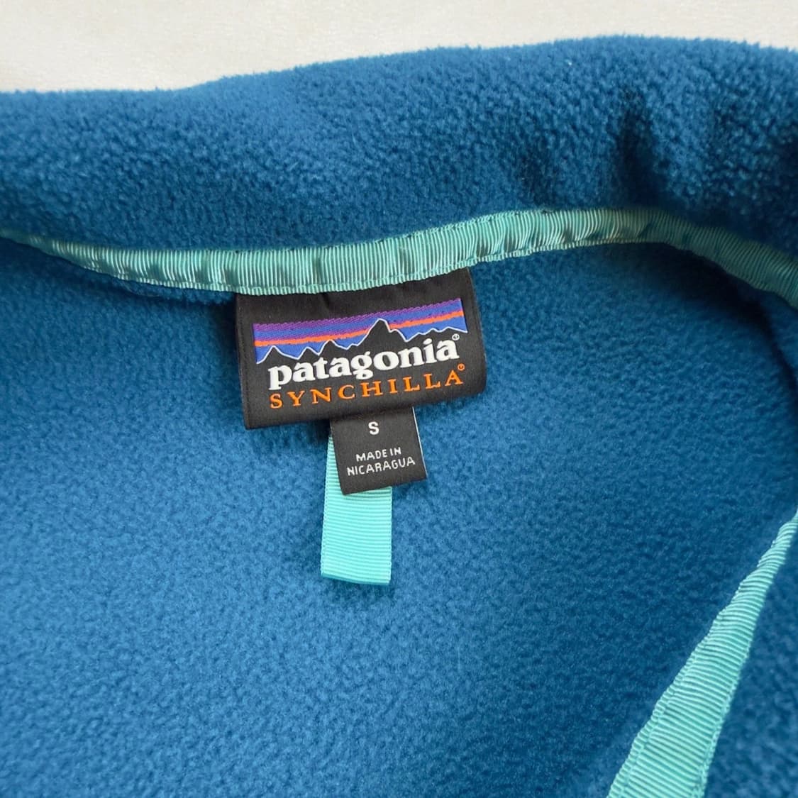 16SS 파타고니아 신칠라 스냅-T 블루/스카이블루/브라운 니카과라 상품이미지2