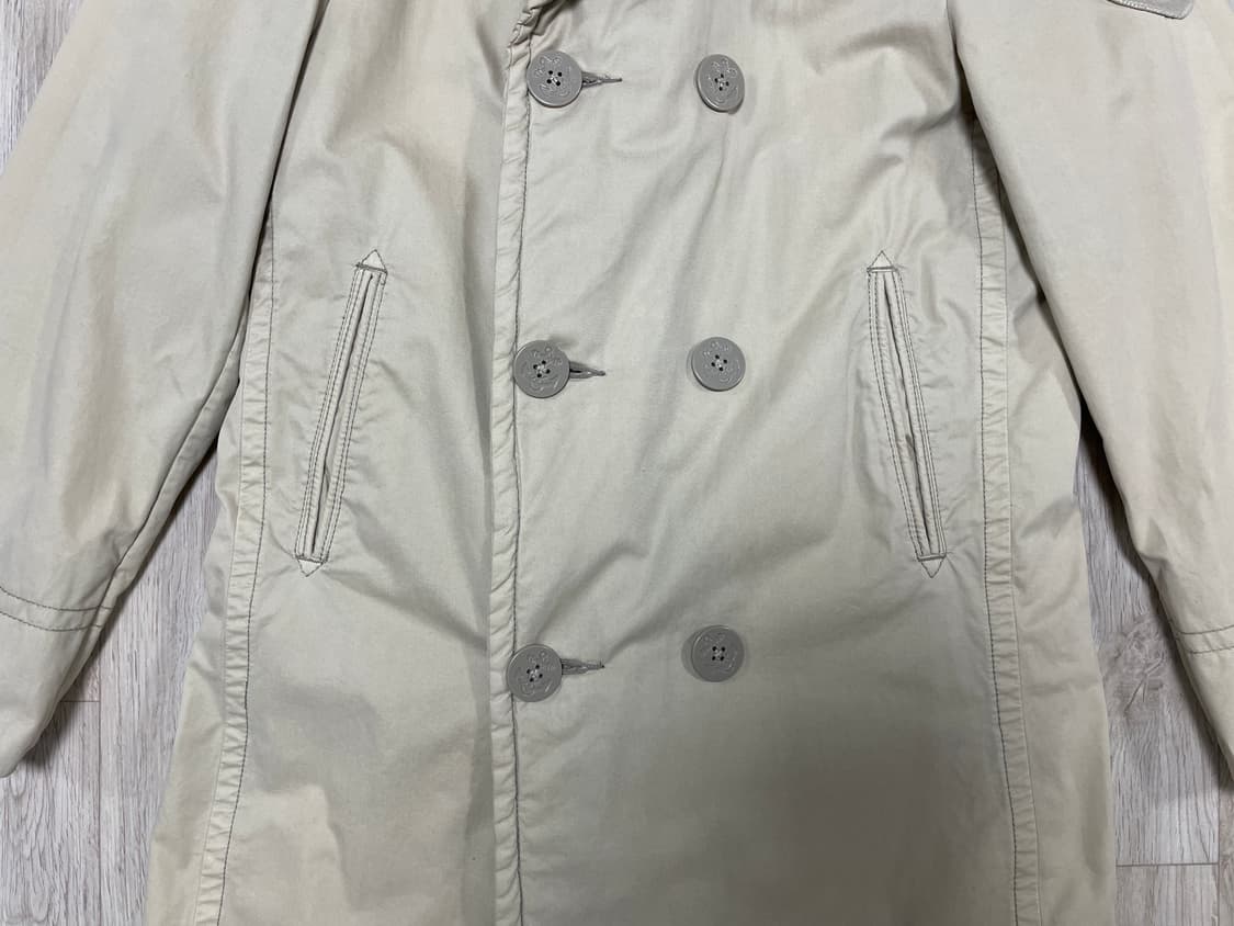 95~100) 폴로 랄프로렌 미해군 누빔 롱 피코트(RRL&LVC) 상품이미지7