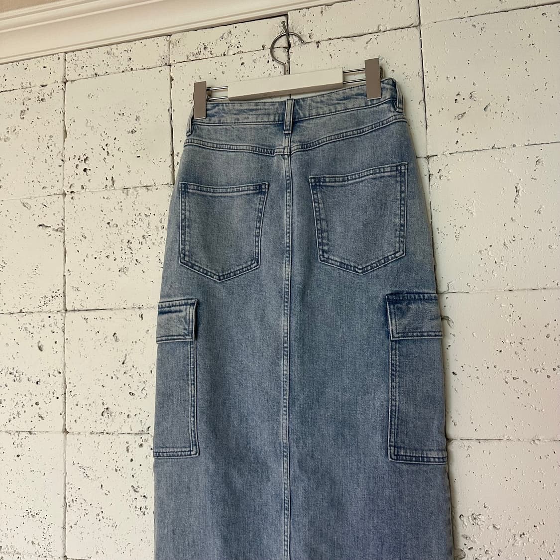 우먼34 IRO 이로 데님 롱 스커트 상품이미지5