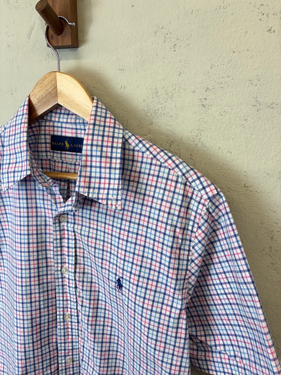 폴로랄프로렌 빈티지 체크 반팔셔츠 상품이미지3