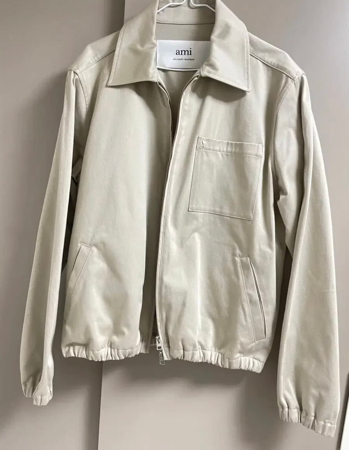 아미 베이지 기본 자켓  상품이미지1