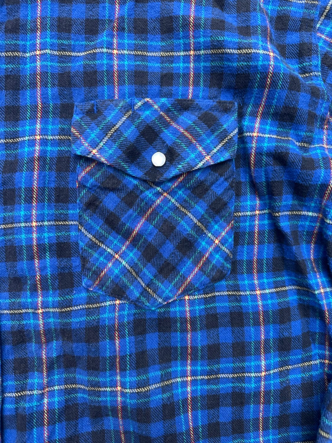 빈티지 랭글러 빅맨 플란넬 웨스턴 셔츠 상품이미지2