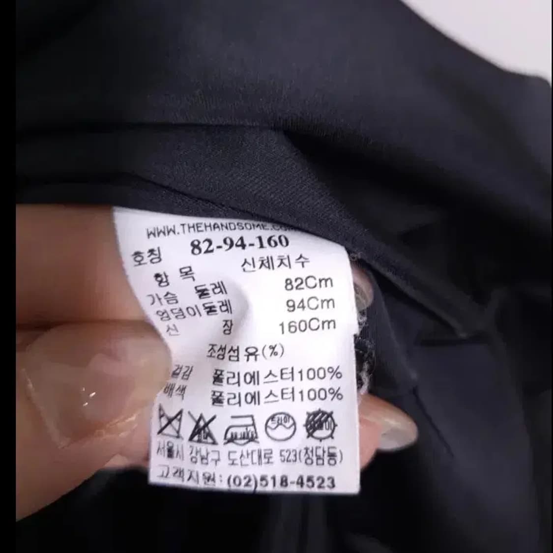 시스템 블랙 셔츠 원피스 55 상품이미지3