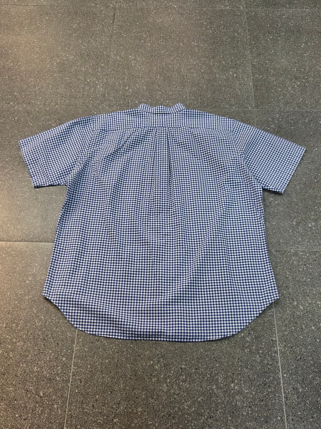 Polo 폴로 블루체크 반팔셔츠 상품이미지5