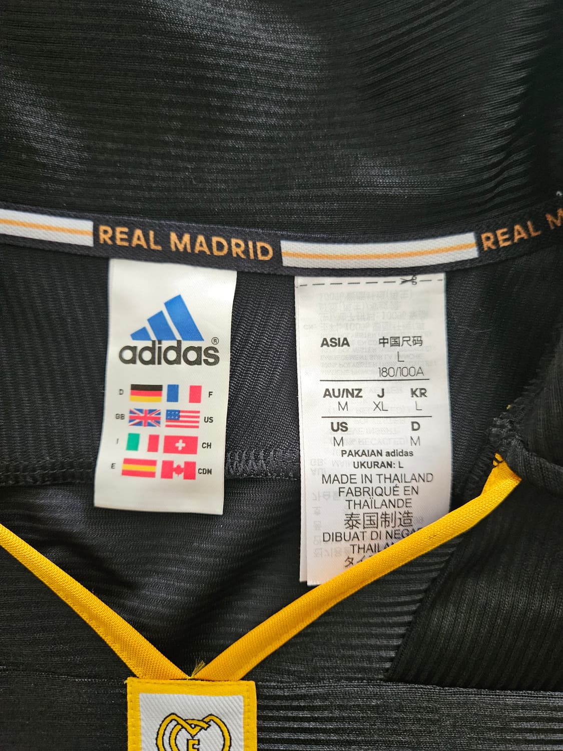 아디다스 adidas 레알마드리드 TEKA 유니폼 L 상품이미지5