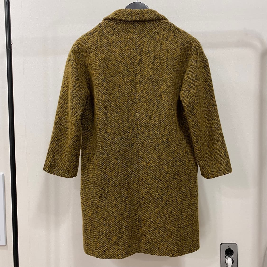 조르지오 아르마니 ITALY 헤링본 울 코트 상품이미지2