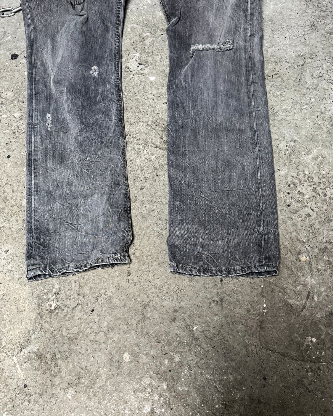 Vintage Grunge Rock Custom Pants 상품이미지9