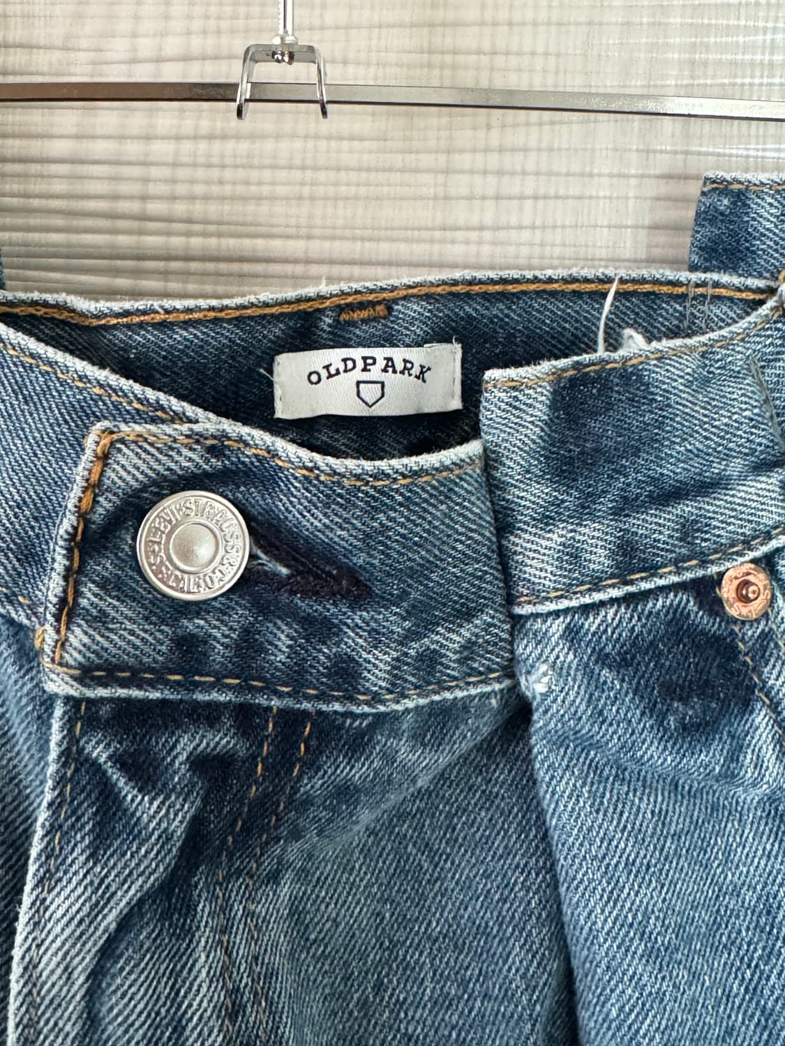 OLD PARK 올드파크 4 TUCK JEANS 4턱 진 팬츠 상품이미지3