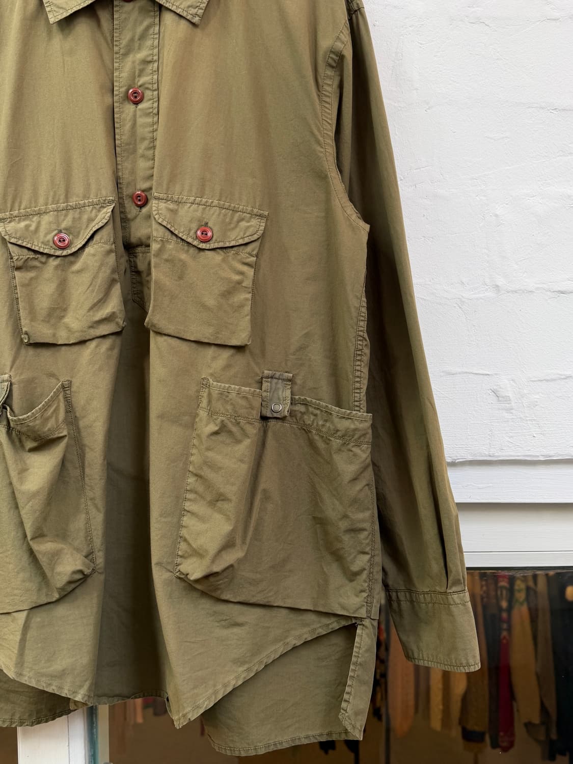 Eastlogue 이스트로그 포켓 트래킹 셔츠 올리브 M 상품이미지3