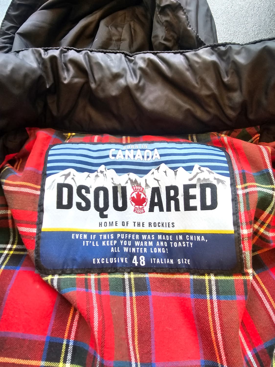 디스퀘어드2 08 콜마이너 구스다운 패딩 상품이미지4
