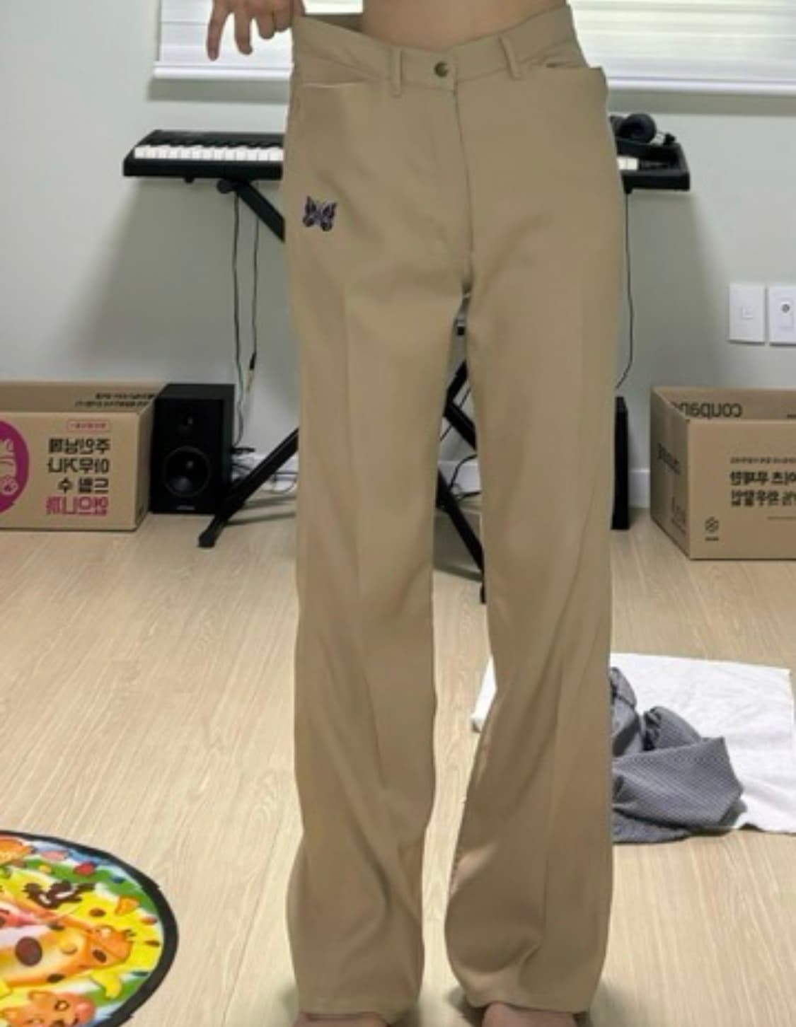 니들스 부츠컷 블랙 S사이즈 상품이미지3