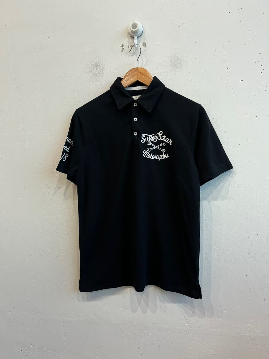 griffin tamer JPN 락펑크 스컬 PK 반팔 카라티 상품이미지2