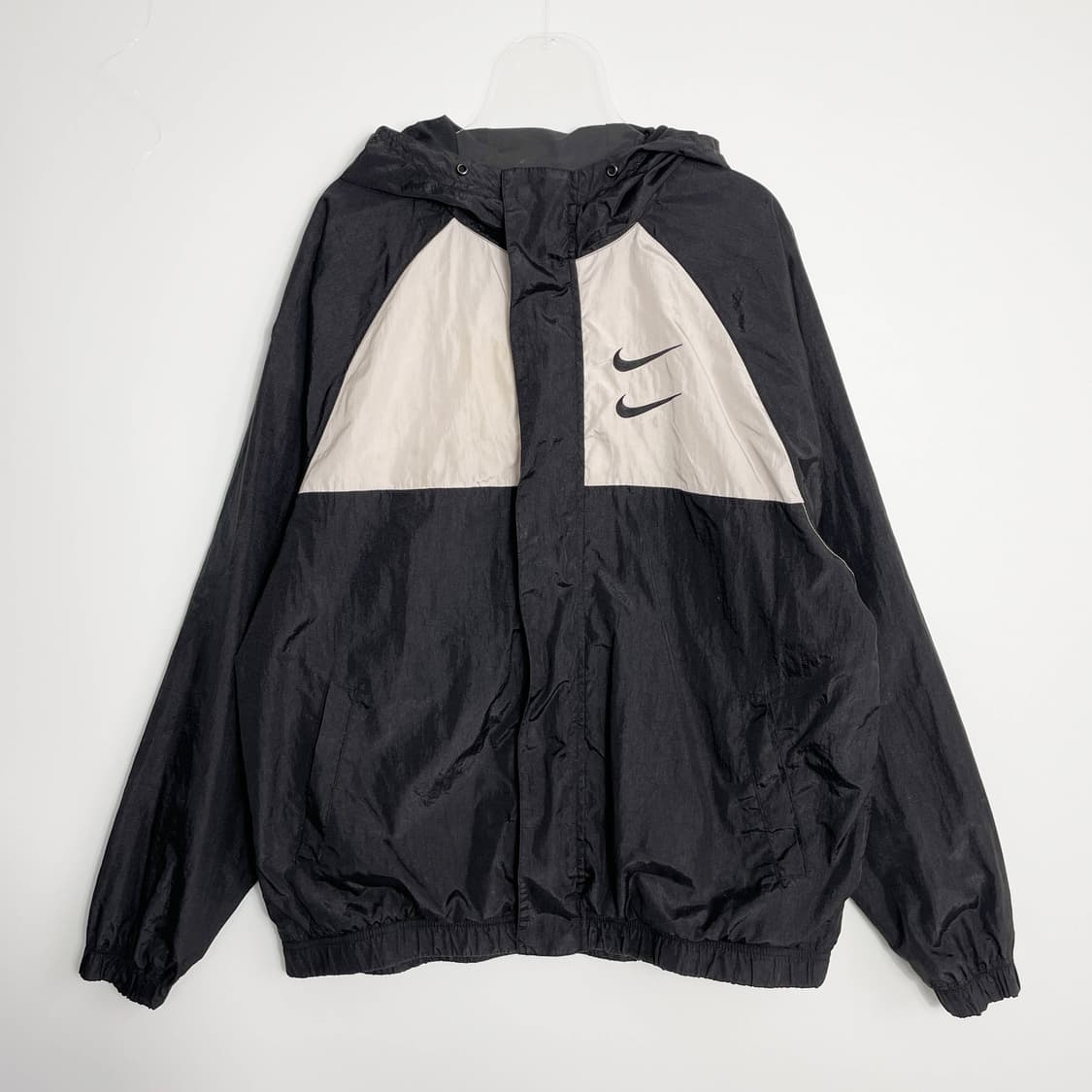A1 나이키 더블 스우시 윈드브레이커 재킷 110사이즈 상품이미지1