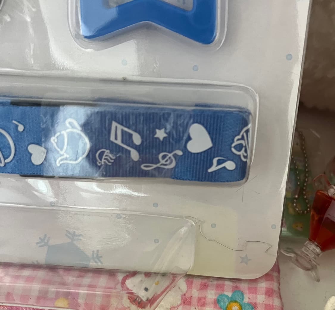 케이온 미오 메이드 파티타임 클리너 넥피스 스트랩 갸루 미소녀 키링 상품이미지2