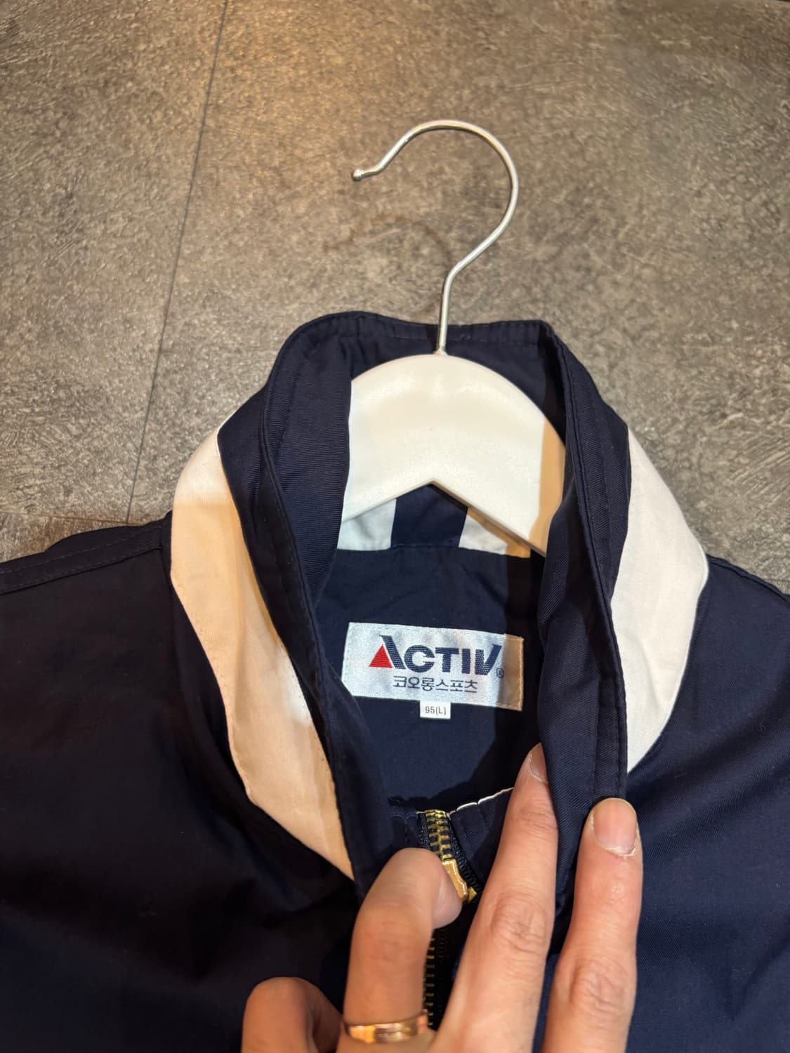 ACTIV 코오롱스포츠 올드스쿨 점퍼 95 상품이미지6