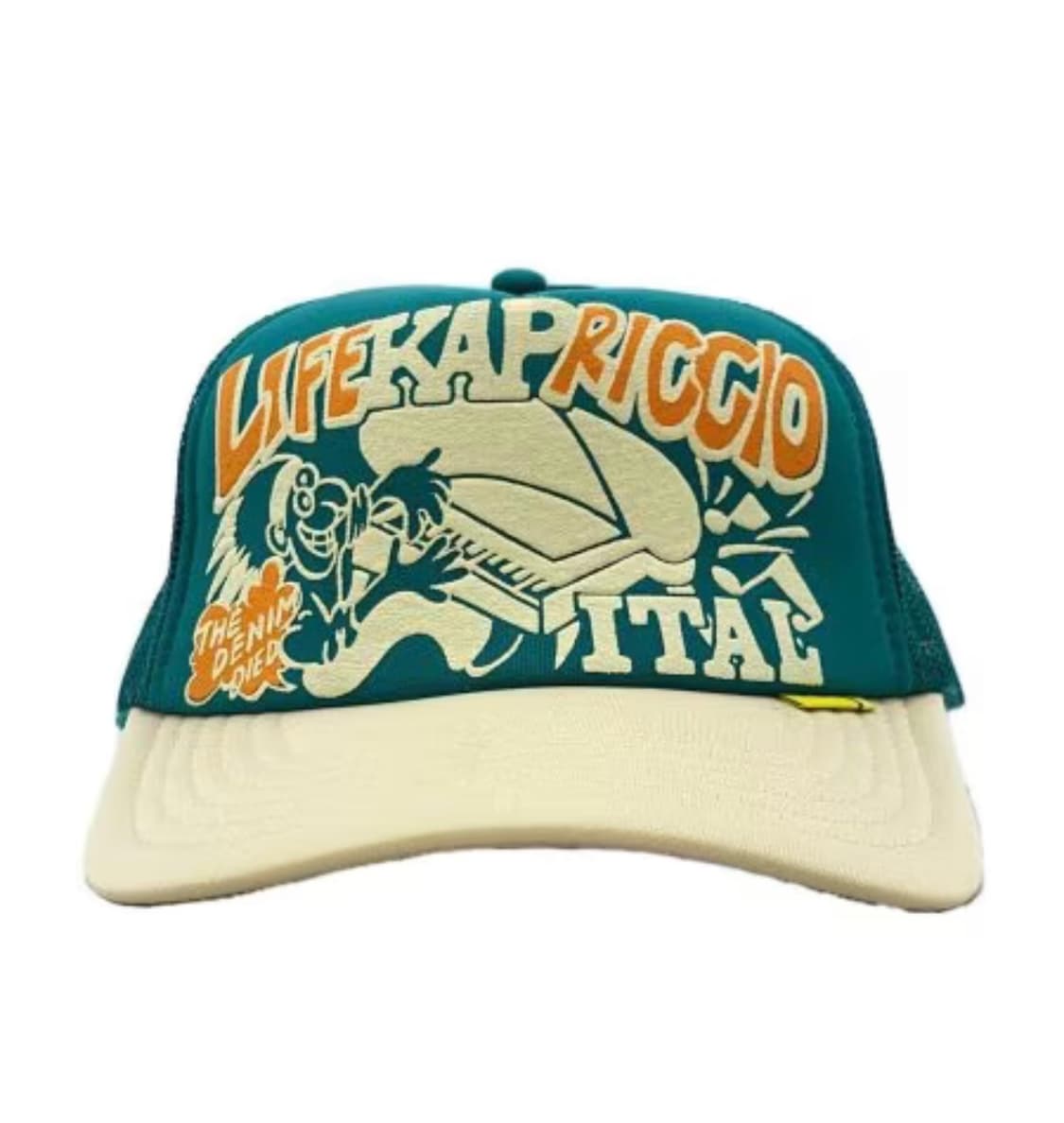 캐피탈 로고프린팅 메쉬볼캡 상품이미지1