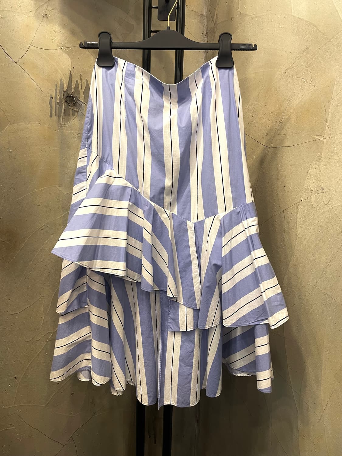 듀엘 행거 스카이 블루 스트라이프 캉캉 스커트 66 상품이미지2