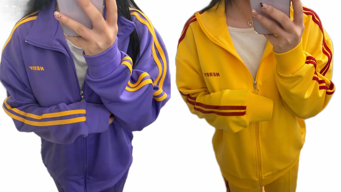 💜남녀공용 널디 후드집업&트랙팬츠 SET💛 상품이미지1