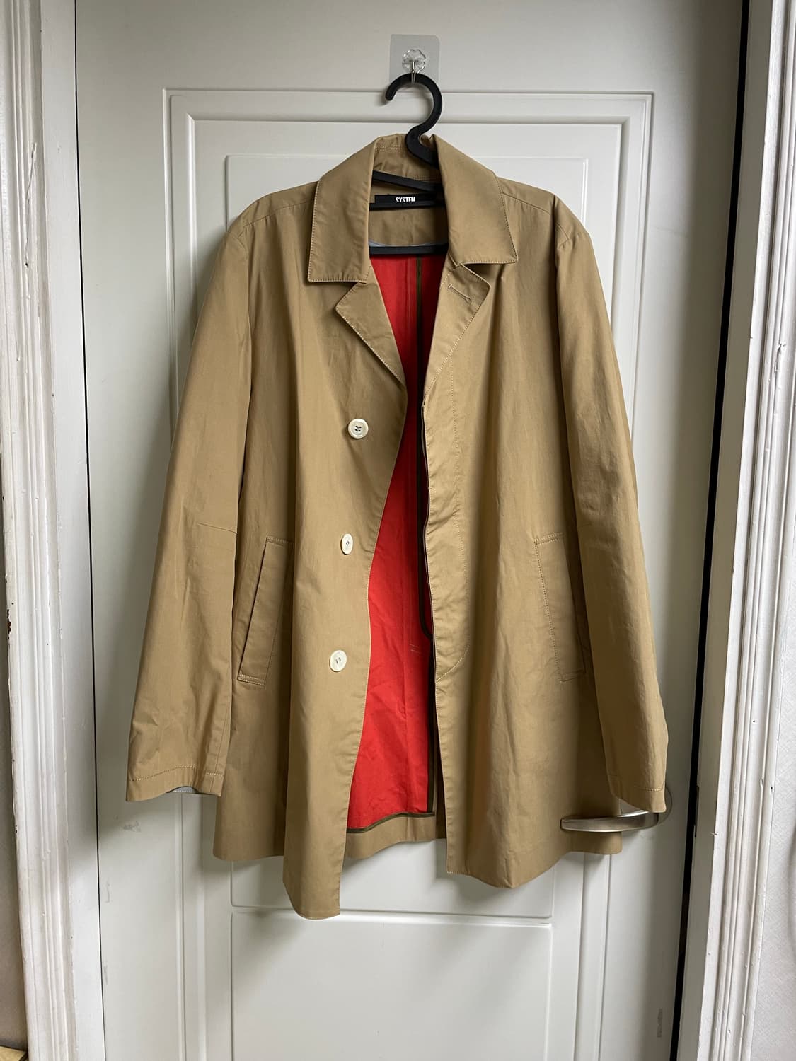 시스템 트렌치 코트 상품이미지1