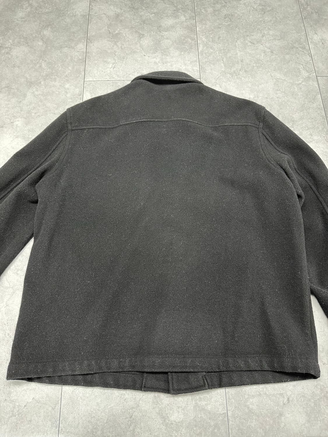 [50] 아워레가시 체스트 포켓 울 재킷 블랙 상품이미지2