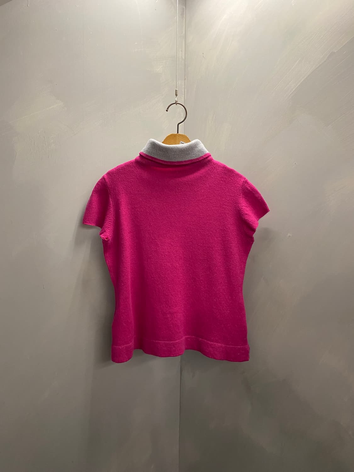 일본빈티지 반팔 니트 상품이미지2