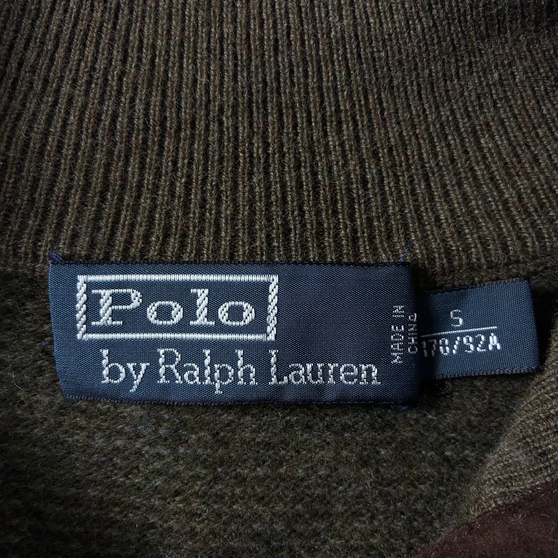 Polo  폴로 랄프로렌 울 브라운 하프버튼 니트  상품이미지4