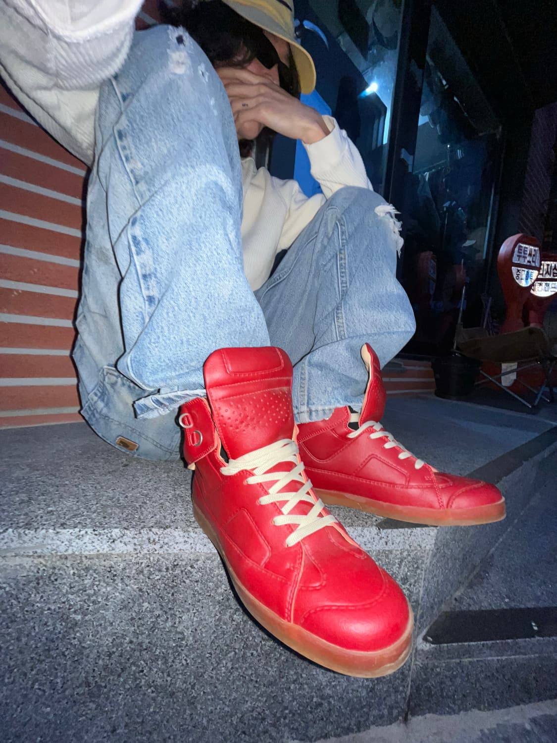 Maison Margiela x H&M High-Top Sneakers 상품이미지3
