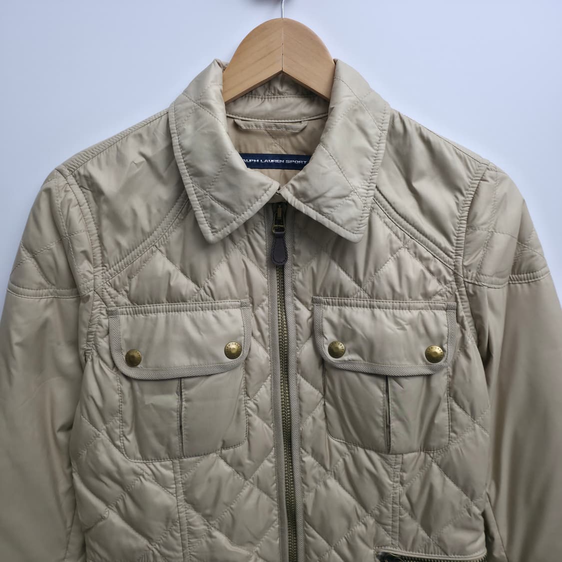 [M] 폴로 랄프로렌 사파리 퀼팅 자켓 베이지 상품이미지2