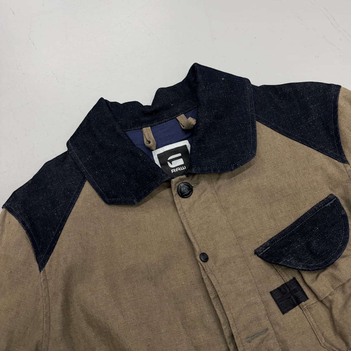 지스타 데님도킹 멀티포켓 봄버 자켓 상품이미지4