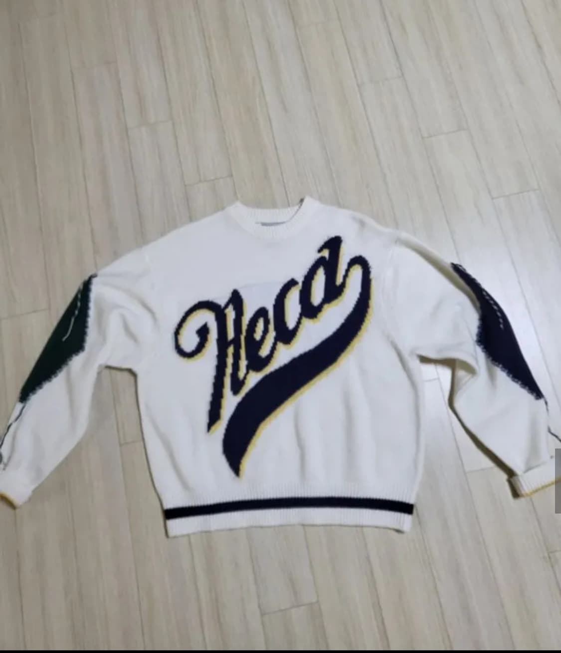 에이카화이트 니트티 S사이즈 상품이미지2