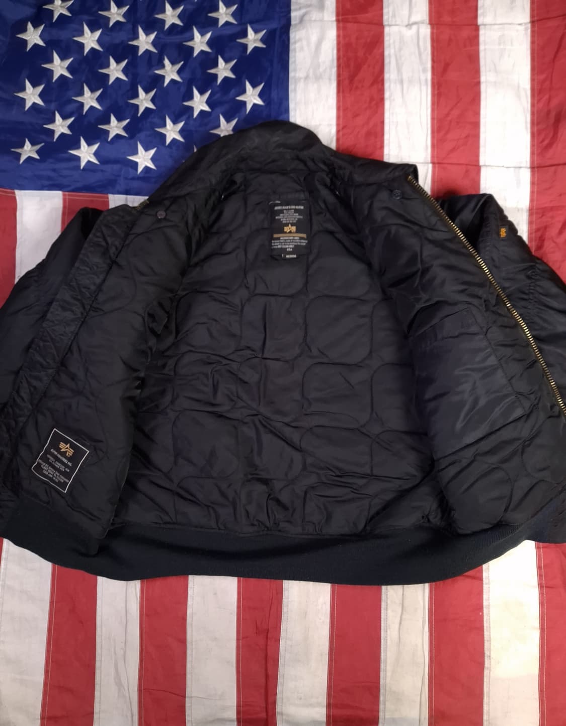 오리지날 알파사 미공군 민수용 CWU-45/P 항공자켓 상품이미지7