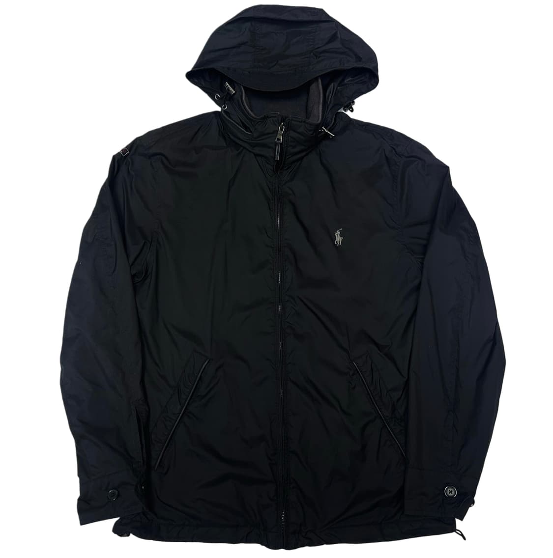 폴로 랄프로렌 블랙후드바람막이 S 상품이미지1