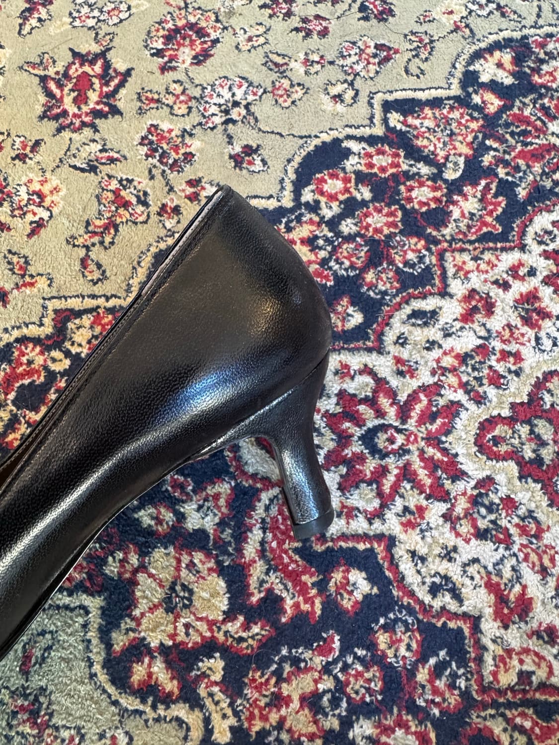 블랙 스퀘어토 힐 상품이미지4