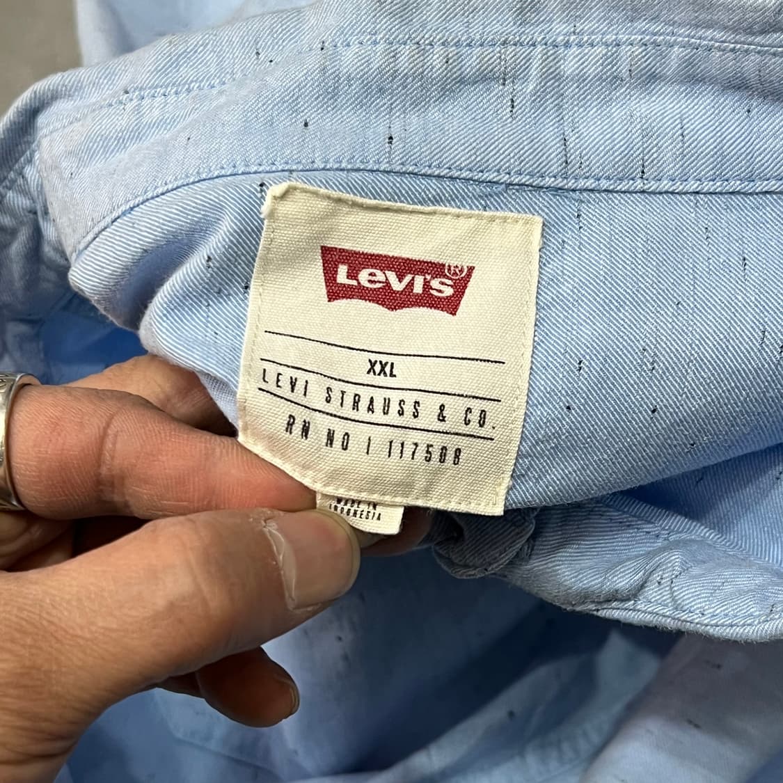  리바이스 디테일 워크 셔츠 y15021 상품이미지6