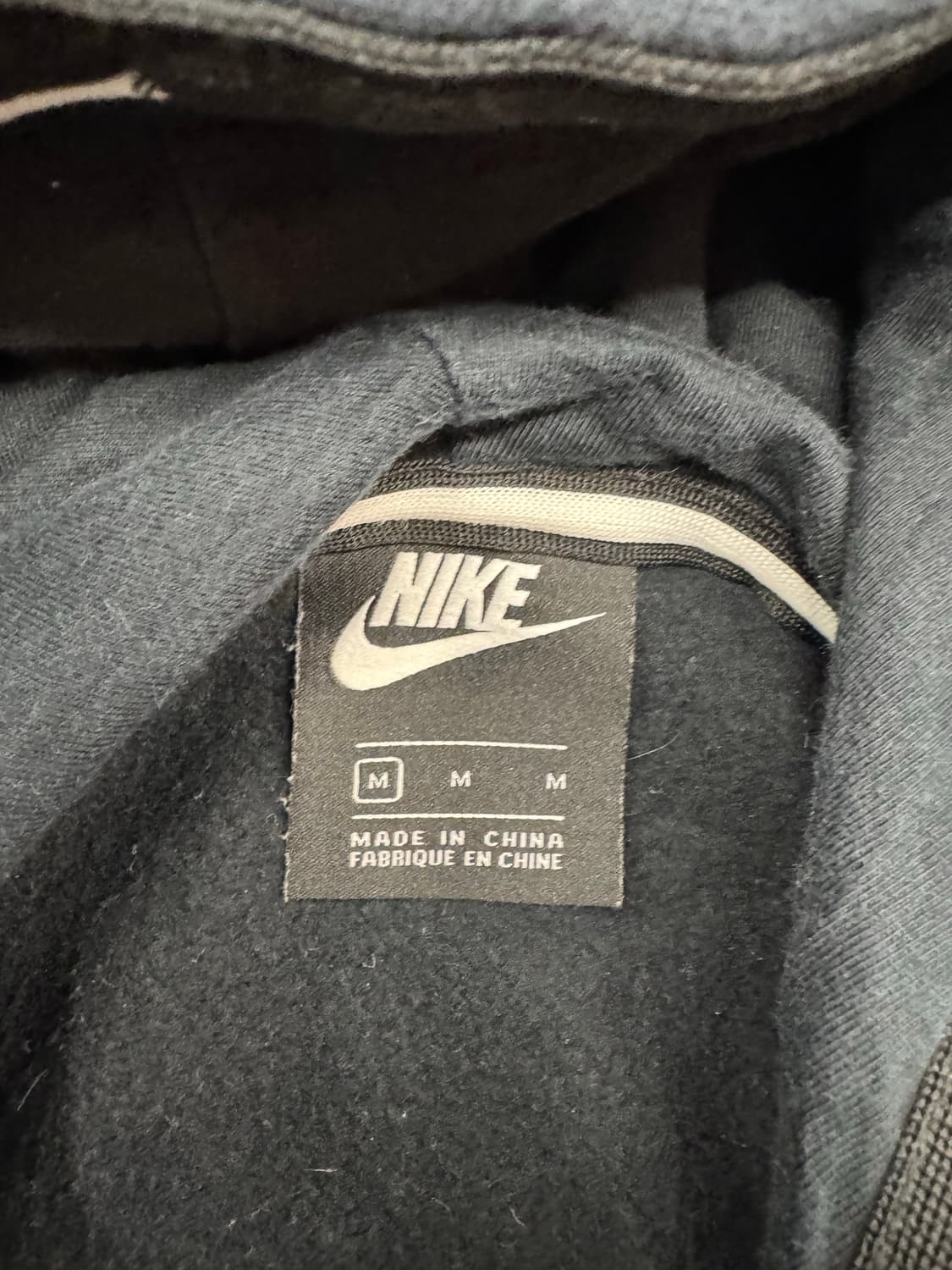 M)나이키 에어 빈티지 백프린팅 후드집업 상품이미지4