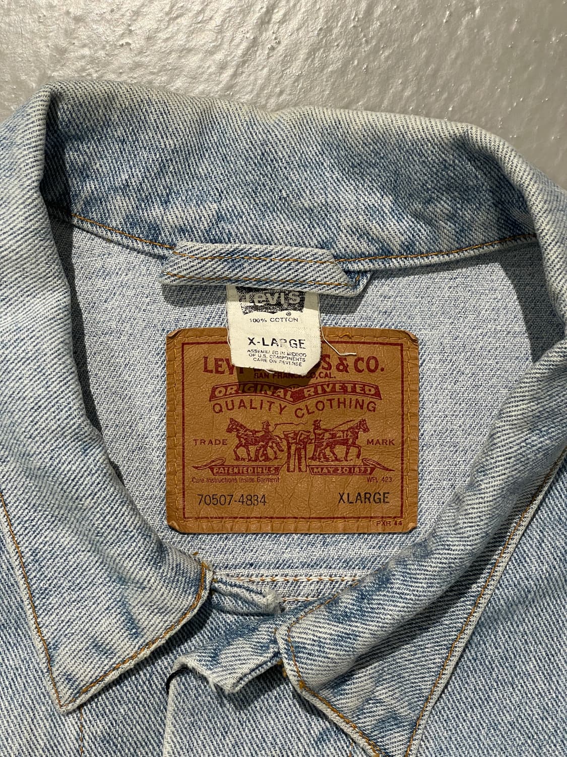 90s 리바이스 데님 자켓 상품이미지7