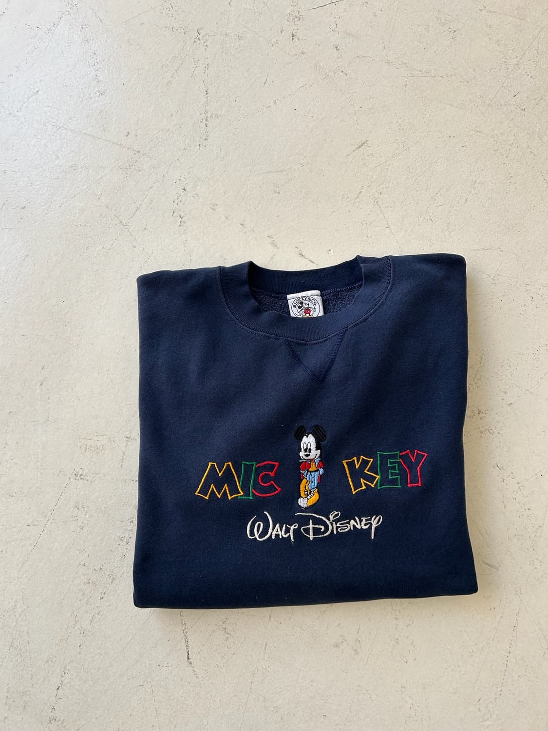 90's Mickey USA Sweatshirt.  상품이미지8