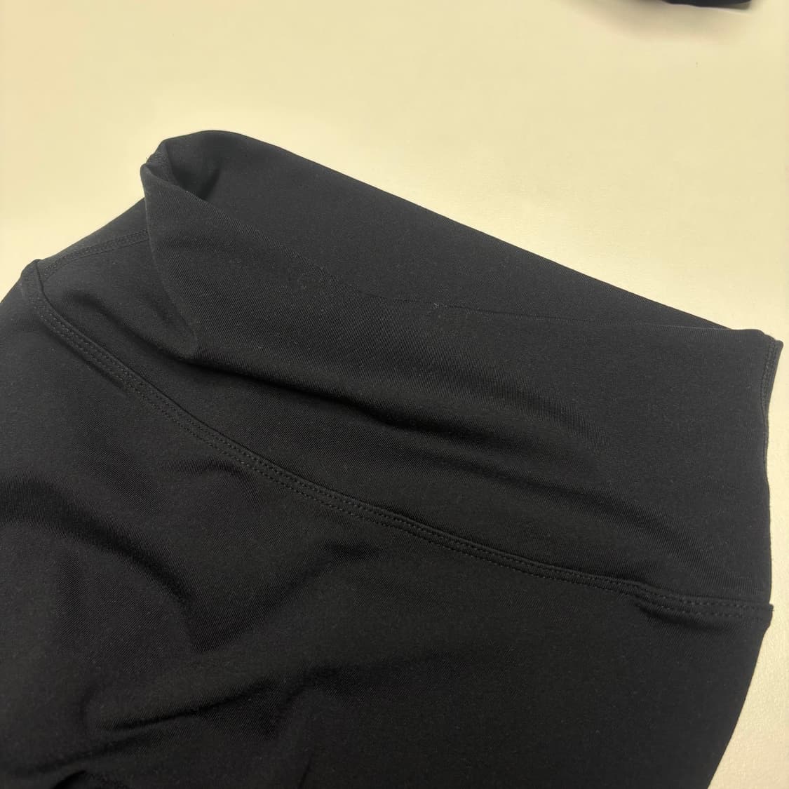 V업 3D 플러스 레깅스 블랙 상품이미지3