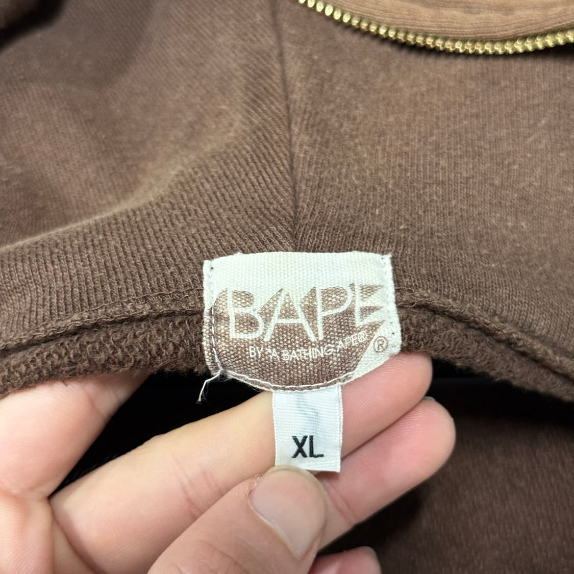 정품 베이프 OG 니고 빅 에이프 헤드 풀 집업 후디 상품이미지7